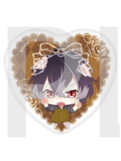 基诺爱心全闪徽章-囚禁小不点吸血鬼系列