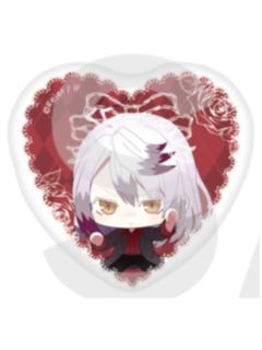 月浪卡拉爱心全闪徽章-囚禁小不点吸血鬼系列