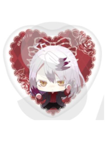 月浪卡拉爱心全闪徽章-囚禁小不点吸血鬼系列