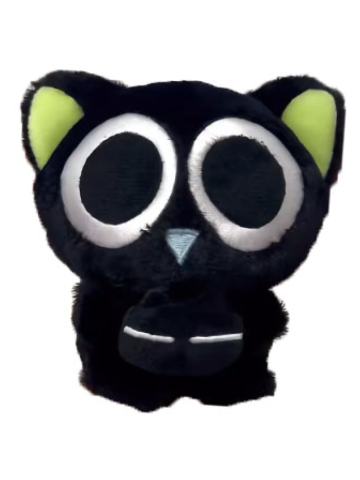 罗小黑(隐藏)可动毛绒-妖灵探案簿系列