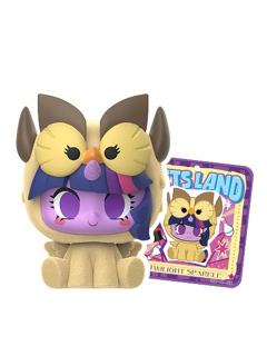 紫悦公主绒绒款咔哒迷你人偶-卡游奇妙动物乐园系列