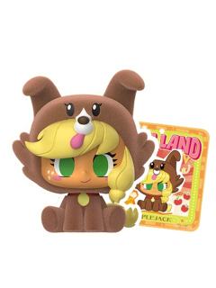 苹果嘉儿绒绒款咔哒迷你人偶-卡游奇妙动物乐园系列