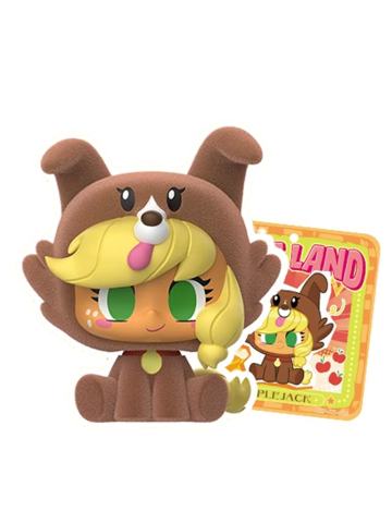 苹果嘉儿绒绒款咔哒迷你人偶-卡游奇妙动物乐园系列