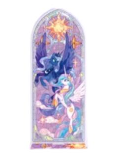 宇宙公主&月亮公主彩窗立牌-奥迪双钻公主系列