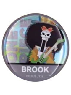 布鲁克徽章-航海王系列双闪徽章