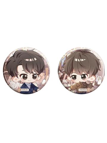 游惑&秦究迷你徽章套组-教堂系列