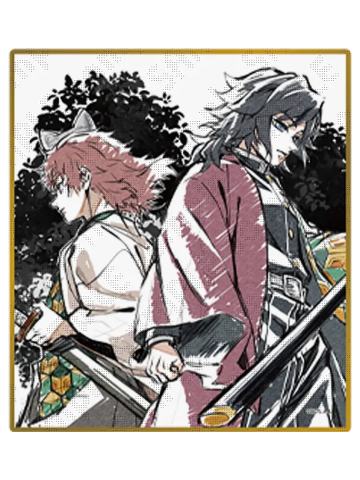 富冈义勇&锖兔B2-无限城篇第一章亚克力色纸抽赏