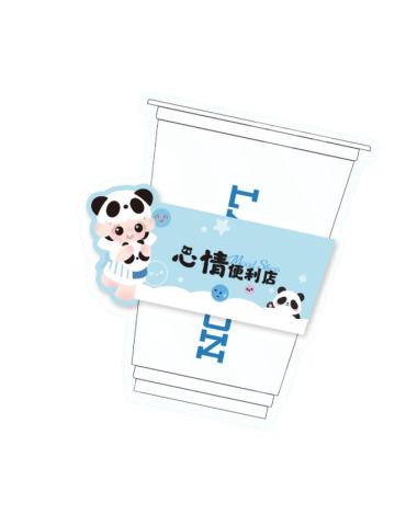 罗森联名咖啡杯套