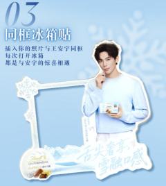 瑞士莲代言冰箱贴