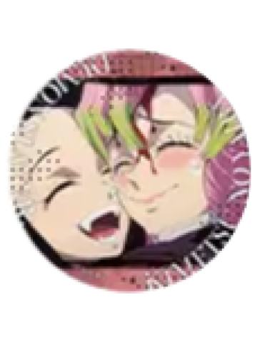 灶门祢豆子36-祢豆子队士百景圆吧唧