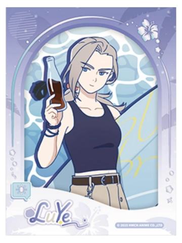 鹿野-夏日大作战系列纸夹相卡