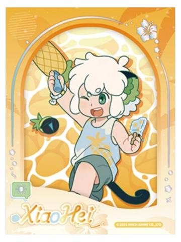 罗小黑B-夏日大作战系列纸夹相卡