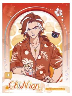 池年-夏日大作战系列纸夹相卡