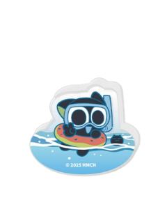 罗小黑D-夏日大作战系列亚克力厚粒粒