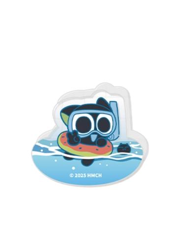 罗小黑D-夏日大作战系列亚克力厚粒粒