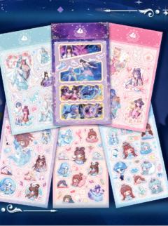 默水玲珑角色贴纸-万灵缔造系列心汐相默