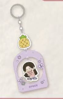 白鹿 crocs代言q版挂件