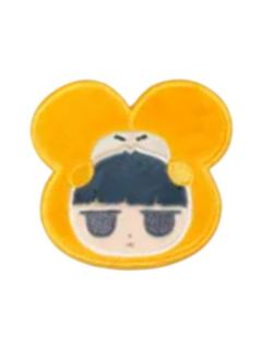 哪吒毛绒冰箱贴-2025潮玩星球联动系列