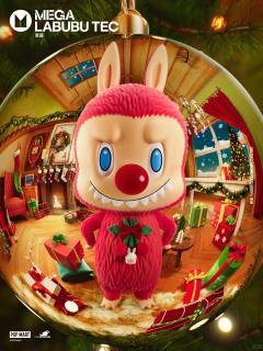 MEGA LABUBU TEC 1000% 圣诞-资料图
