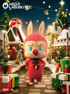 MEGA LABUBU TEC 1000% 圣诞-资料图