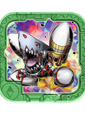 火箭兽-数码宝贝应用怪兽芯片扭蛋 第1弹