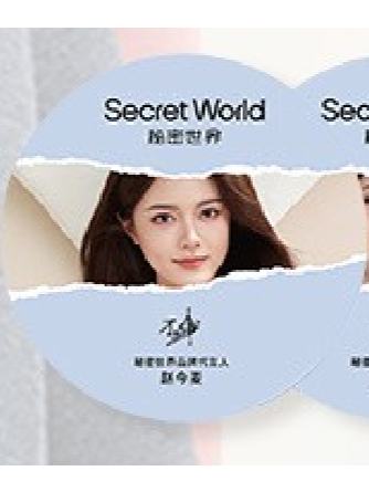 秘密世界代言吧唧 ver.A