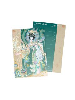 愿照众生和妲己明信片-遇意飞花令（遇知篇）