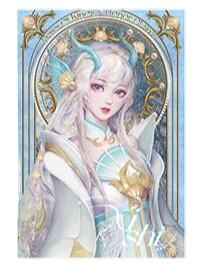 西施(青瓷染霜)明信片-遇意飞花令(遇知篇)