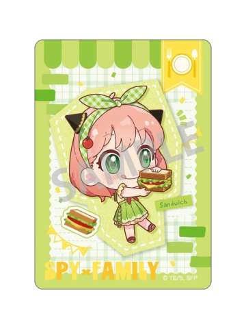 阿尼亚·福杰20-食物系列透卡