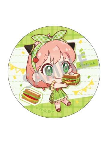 阿尼亚·福杰6-食物系列Q版吧唧