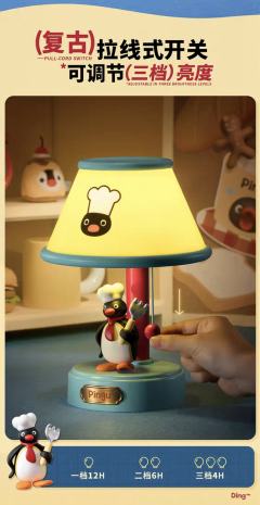 厨师款系列玩具台灯-资料图