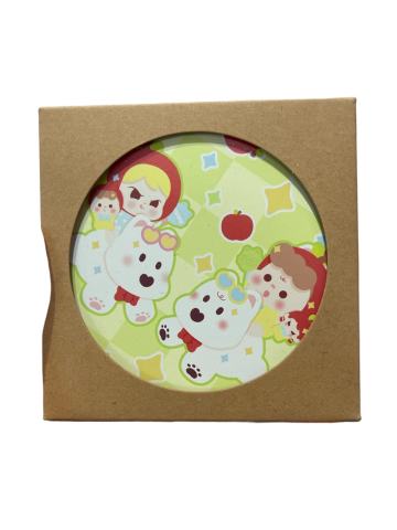 WUWU×幺幺十一小狗驾驾杯垫(红果果)