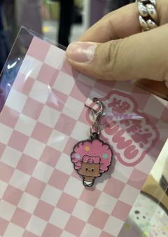 爆炸头mini挂件（黑皮）