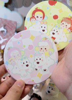 WUWU×幺幺十一小狗驾驾杯垫（粉果果）-资料图