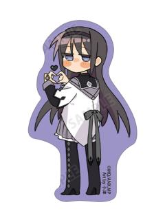 晓美焰1-插画家小津联动贴纸