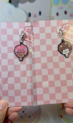 爆炸头mini挂件（白皮）-资料图