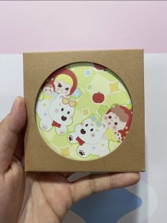 WUWU×幺幺十一小狗驾驾杯垫（红果果）