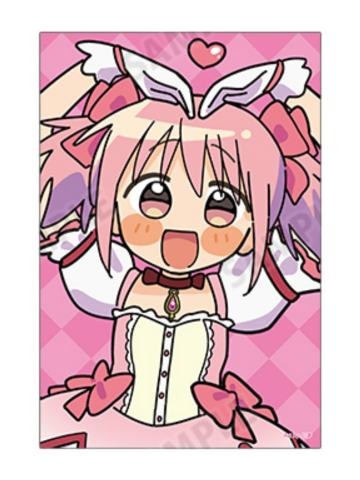 鹿目圆1-插画家小津联动特典明信片