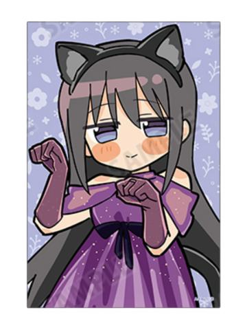 晓美焰2-插画家小津联动特典明信片