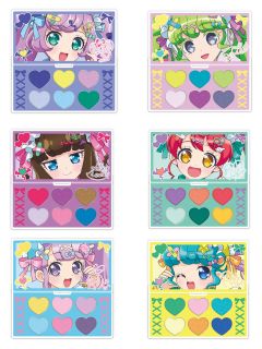 比心恶魔派对眼影盘立牌