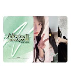 SNH48 TEAM NII《Nice to meet you II》武汉巡演主题小卡