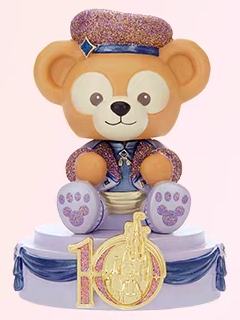 达菲摆件盲盒-26上迪10岁生日庆典系列