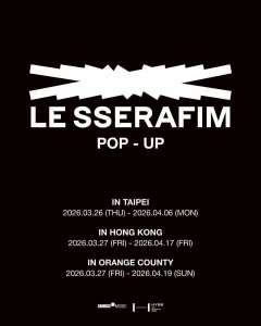 LE SSERAFIM POP-UP