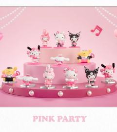 三丽鸥家族粉色派对系列手办