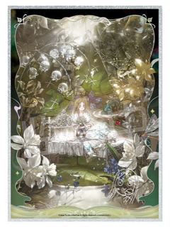 小女孩(花间奇遇)色纸-奇幻秘境系列第二弹