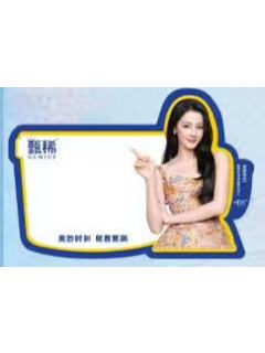 甄稀冰淇淋代言冰箱贴