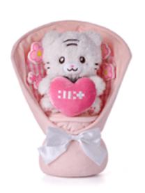 二周年玩偶花束5