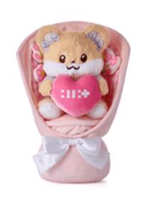 二周年玩偶花束3