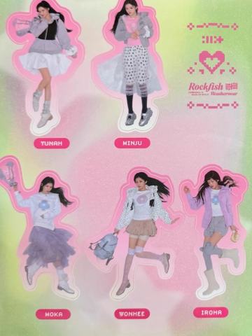 rockfish联名满额贴纸 团