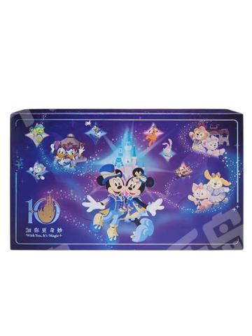 旗帜磁贴盲盒套装—2026上迪10岁生日庆典奇妙同庆系列